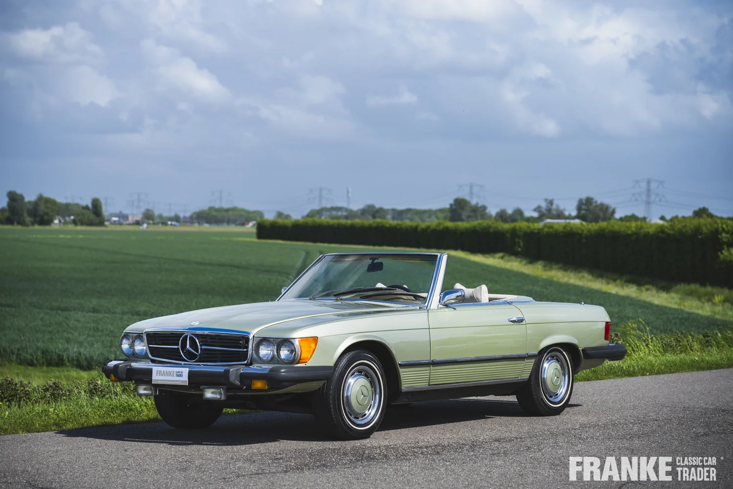 Mercedes-Benz 450 SL - 12 mb 450 sl groen 8960 - 450SL-MB-1125