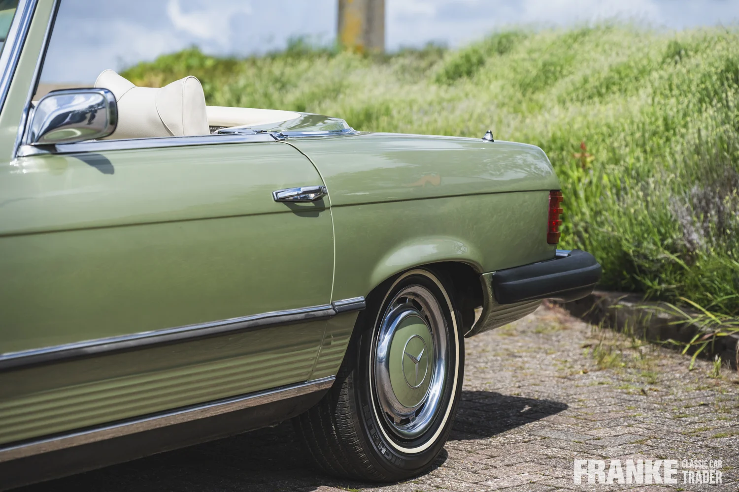 Mercedes-Benz 450 SL - 24 mb 450 sl groen 8872 - 450SL-MB-1125