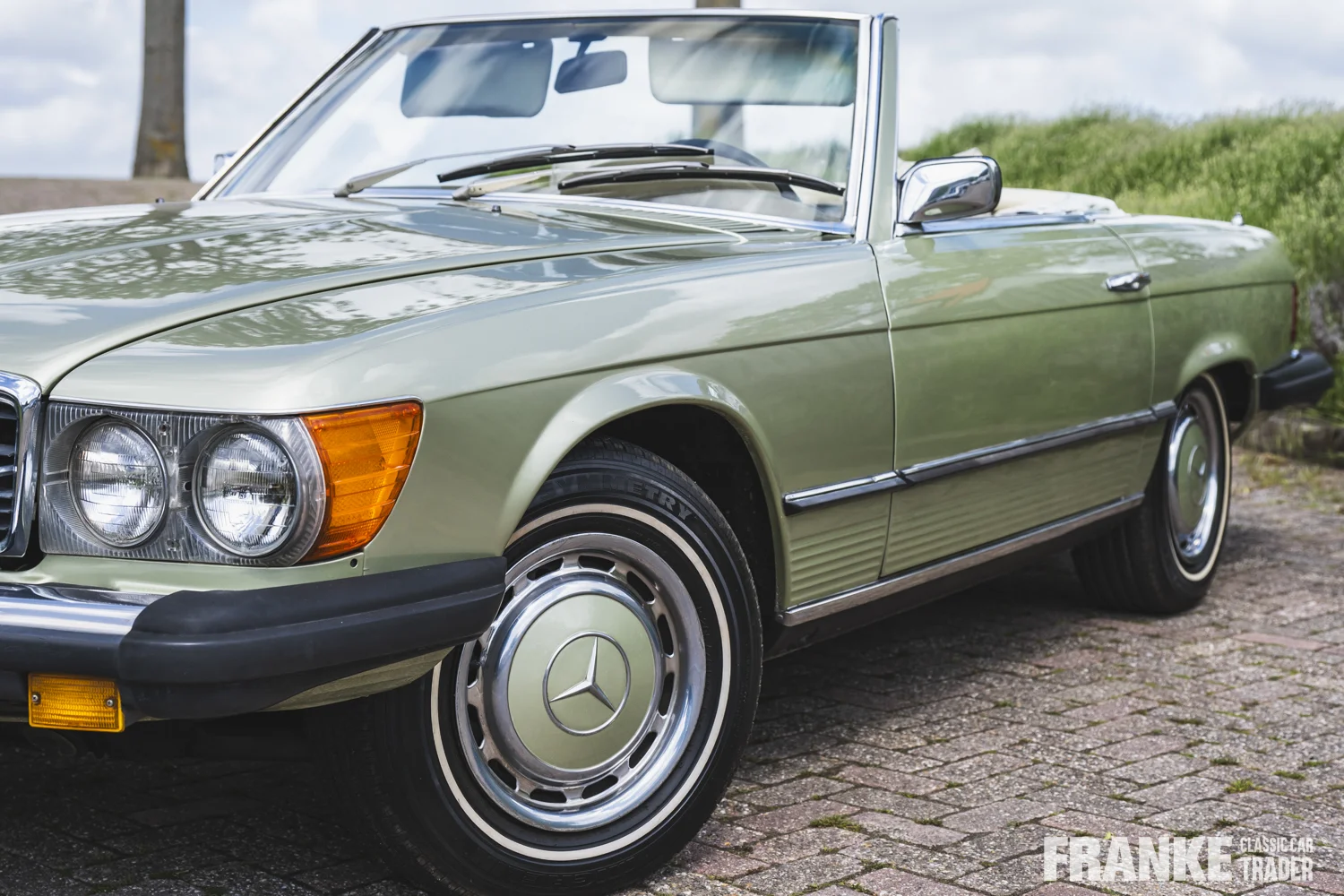 Mercedes-Benz 450 SL - 28 mb 450 sl groen 8857 - 450SL-MB-1125