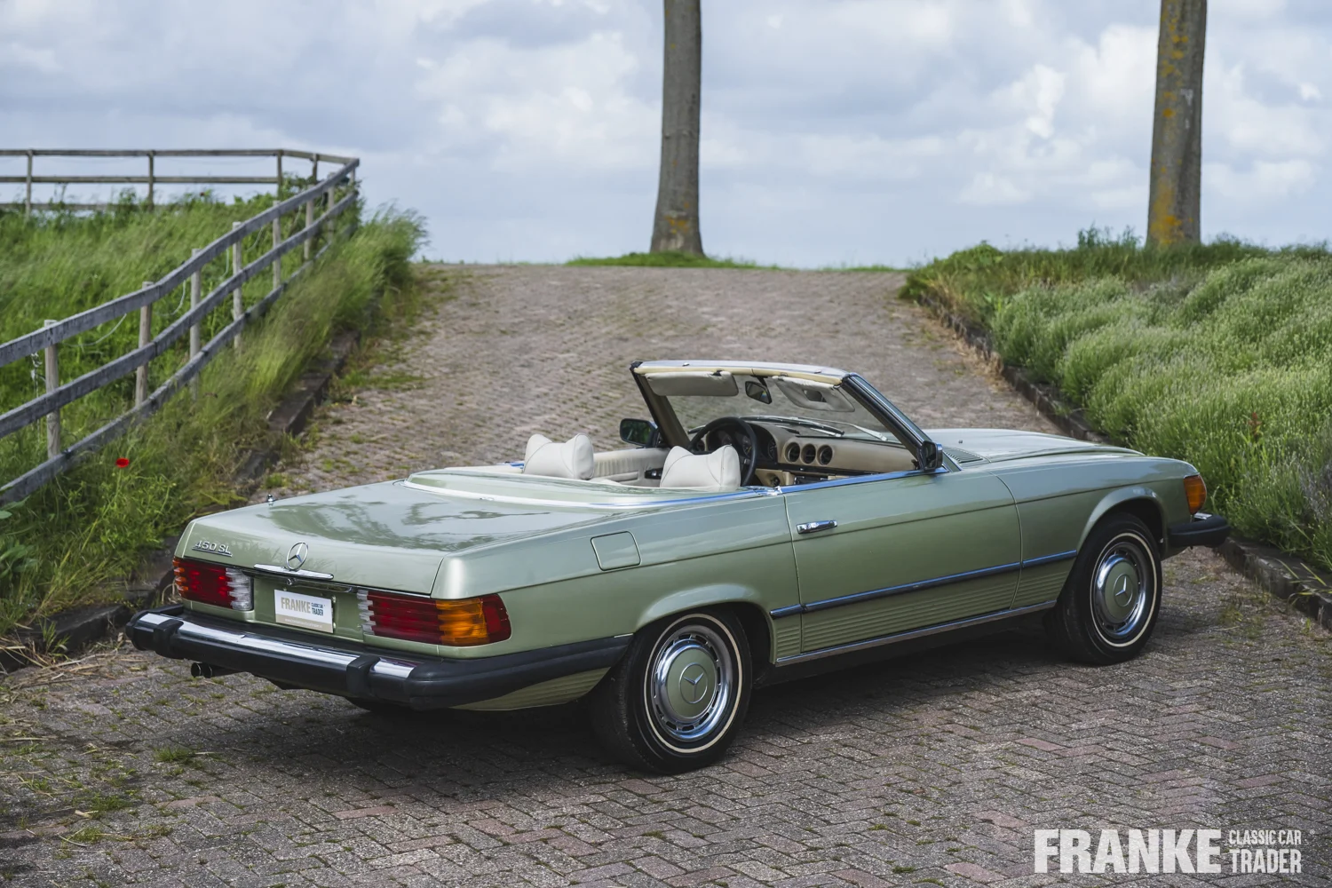Mercedes-Benz 450 SL - 29 mb 450 sl groen 8888 - 450SL-MB-1125