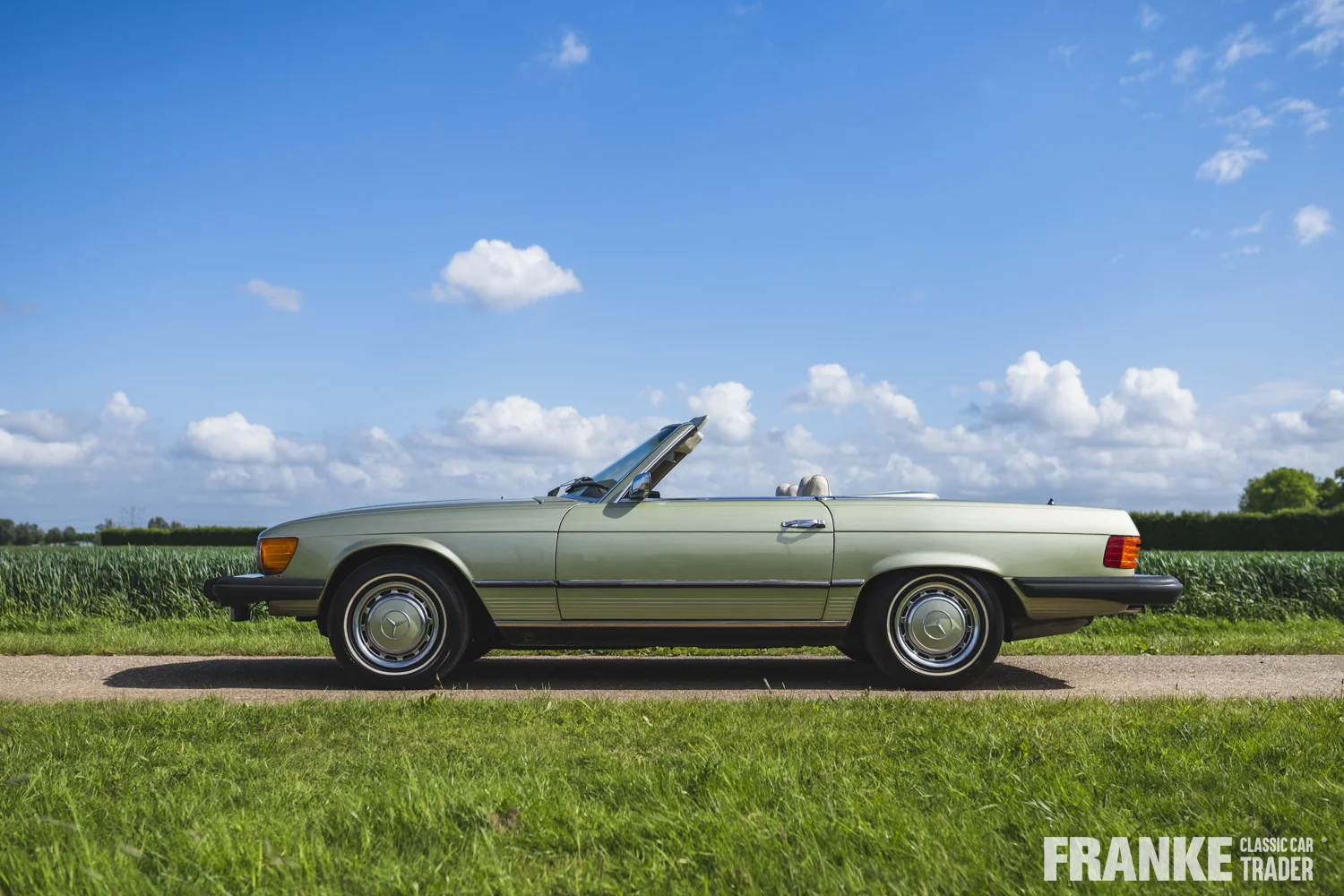 Mercedes-Benz 450 SL - 53 mb 450 sl groen 9075 - 450SL-MB-1125
