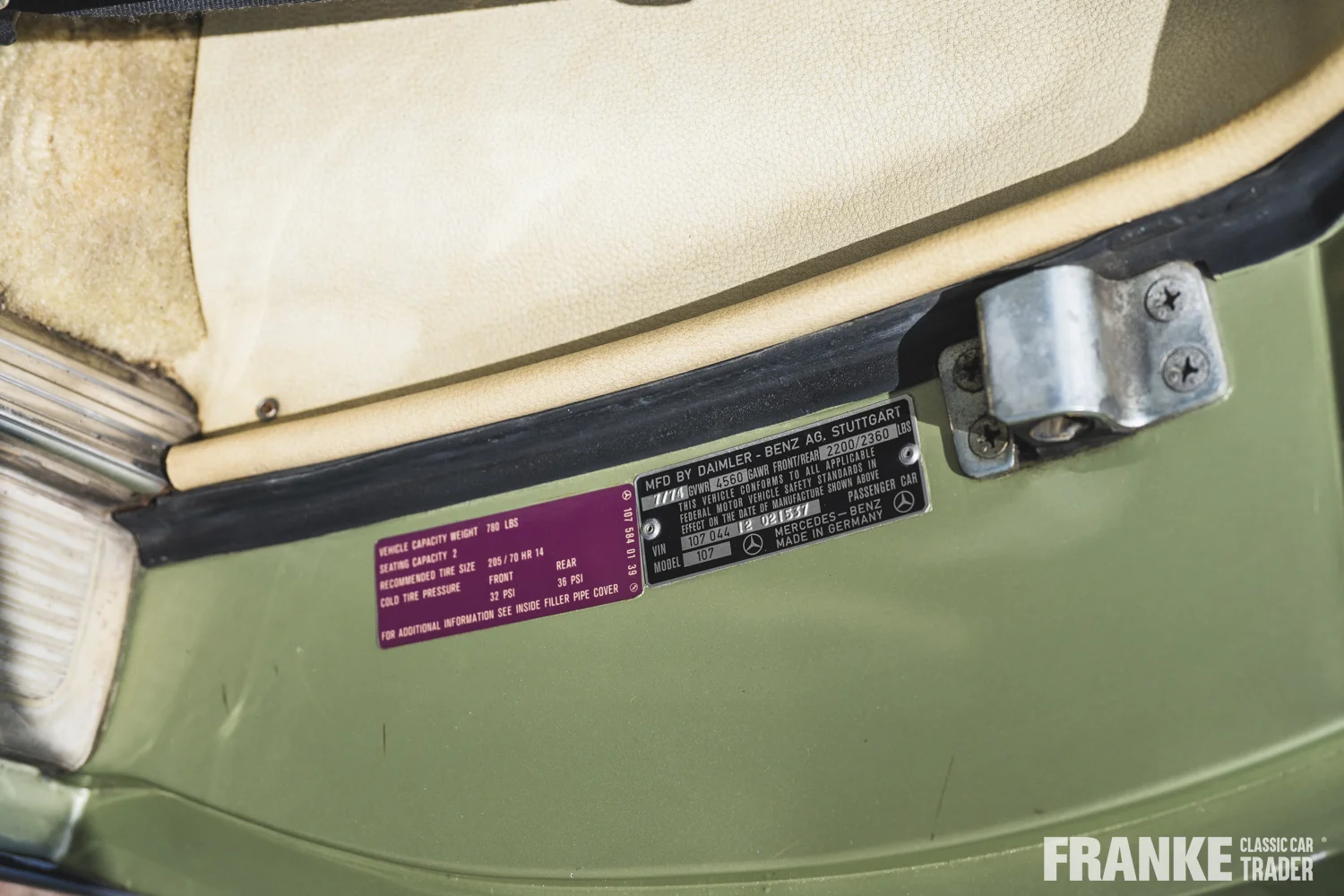 Mercedes-Benz 450 SL - 54 mb 450 sl groen 8881 - 450SL-MB-1125
